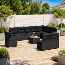 Transform Your Outdoor Area with 11-Piece Sofa Set