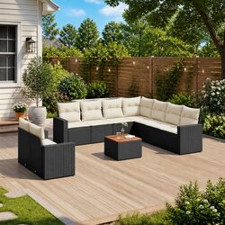 Upgrade Your Outdoor Space with a 10 Piece Sofa Set
