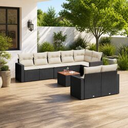 Elevate Your Outdoor Space with a 9-Piece Sofa Set