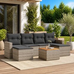 Transform Your Patio with this 7-Piece Outdoor Sofa Set