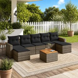 Elevate Your Outdoor Space with This 8 Piece Sofa Set
