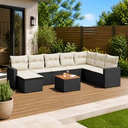 Enhance Your Outdoor Living with This 9 Piece Sofa Set