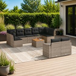 Transform Your Outdoor Space with a 10-Piece Sofa Set