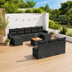 Transform Your Outdoor Space with 11 Piece Sofa Set