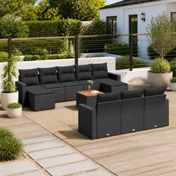 Stylish 11-Piece Outdoor Sofa Set for Your Garden