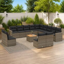 Enhance Your Outdoor Space with This 14-Piece Sofa Set