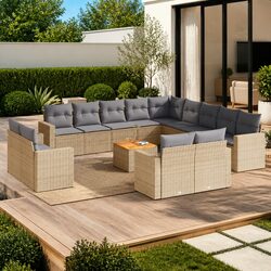Enhance Your Outdoor Space with a 14-Piece Sofa Set
