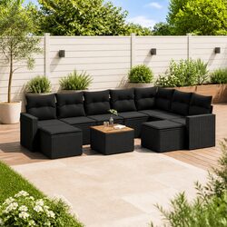 Enhance Your Outdoors with 10 Piece Garden Sofa Set