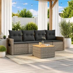 Transform Your Space with This 5-Piece Garden Sofa Set
