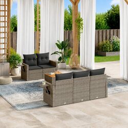 Enhance Your Outdoor Space with 6-Piece Sofa Set