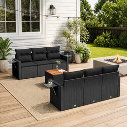 Enhance Your Outdoor Living with 7-Piece Sofa Set