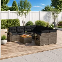 Transform Your Outdoor Space with This 9-Piece Sofa Set