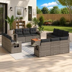 Enhance Your Outdoor Living with a 13-Piece Sofa Set