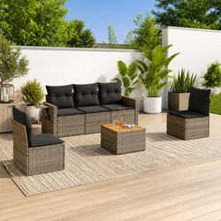 Transform Your Outdoor Space with This 6-Piece Sofa Set