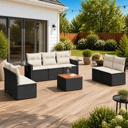 Elevate Your Outdoor Space with an 8-Piece Sofa Set