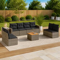 Enhance Your Outdoor Space with a 9 Piece Sofa Set