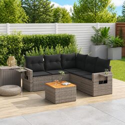 Enhance Your Outdoor Space with This 6-Piece Sofa Set