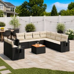 Transform Your Outdoor Living with a 10-Piece Sofa Set
