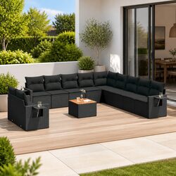 Transform Your Outdoor Space with a 12-Piece Rattan Sofa Set