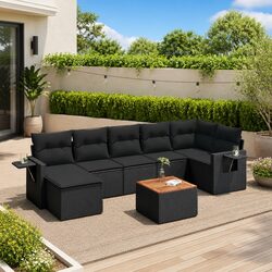 Enhance Your Outdoor Experience with 8 Piece Sofa Set