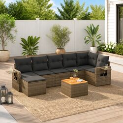 Transform Your Patio with This 8 Piece Outdoor Sofa Set