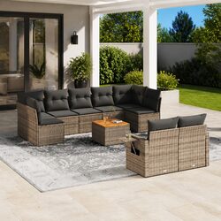 Transform Your Outdoor Space with Our 10-Piece Sofa Set