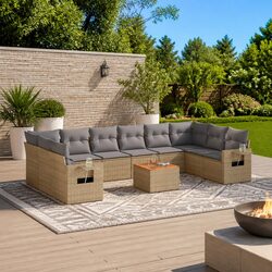 Transform Your Outdoor Space with This 11 Piece Sofa Set