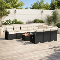 Stylish 11 Piece Garden Sofa Set for Outdoor Relaxation