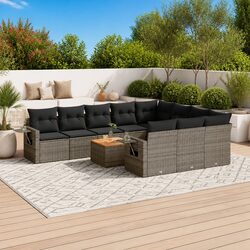 Stylish 11 Piece Garden Sofa Set for Your Outdoor Oasis