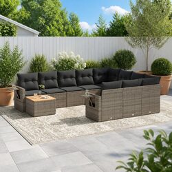 Transform Your Outdoor Space with 11-Piece Sectional Sofa