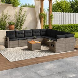 Transform Your Outdoor Space with This 11-Piece Sofa Set