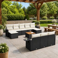 Elevate Your Outdoor Space with 11-Piece Sofa Set