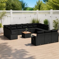 Transform Your Patio with This 14-Piece Outdoor Sofa Set