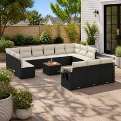 Enhance Your Outdoor Living with 14 Piece Sofa Set
