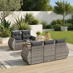 Elevate Your Outdoor Space with 6 Piece Sofa Set