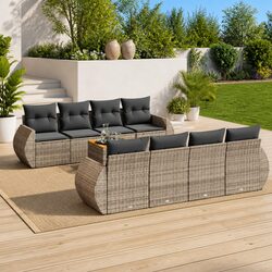Enhance Your Outdoor Space with a 9-Piece Sofa Set