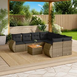 Transform Your Outdoor Space with 9 Piece Sofa Set