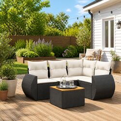 Transform Your Patio with This Elegant Outdoor Sofa Set
