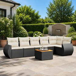 Enhance Your Outdoor Space with a 7 Piece Patio Sofa Set