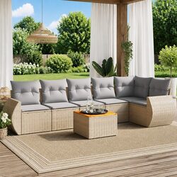 Elevate Your Outdoor Experience with 7 Piece Sofa Set