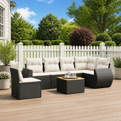 Enhance Your Outdoor Area with This 7 Piece Sofa Set