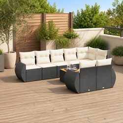 Transform Your Outdoor Space with a 9 Piece Sofa Set
