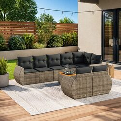 Transform Your Outdoor Space with a 9 Piece Sofa Set