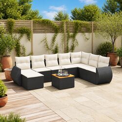 Enhance Your Outdoor Living with This 9-Piece Sofa Set