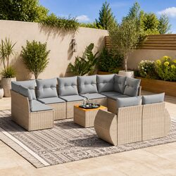 Transform Your Outdoor Space with a 10-Piece Sofa Set