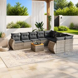 Elevate Your Outdoor Space with 10-Piece Sofa Set