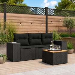Enhance Your Outdoor Space with a 4 Piece Sofa Set