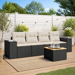 Enhance Your Outdoor Oasis with This 5-Piece Sofa Set