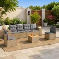 Enhance Your Outdoor Living with This 7-Piece Sofa Set