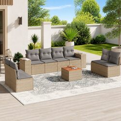 Transform Your Outdoor Space with This 9-Piece Sofa Set